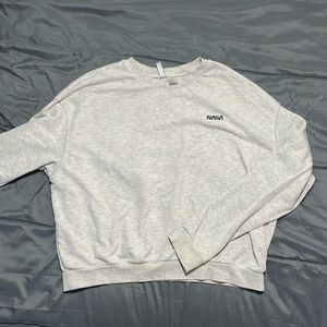 NASA CROP SWEATSHIRT